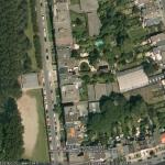 Luchtfoto Marcel Auburtinlaan Berchem Antwerpen